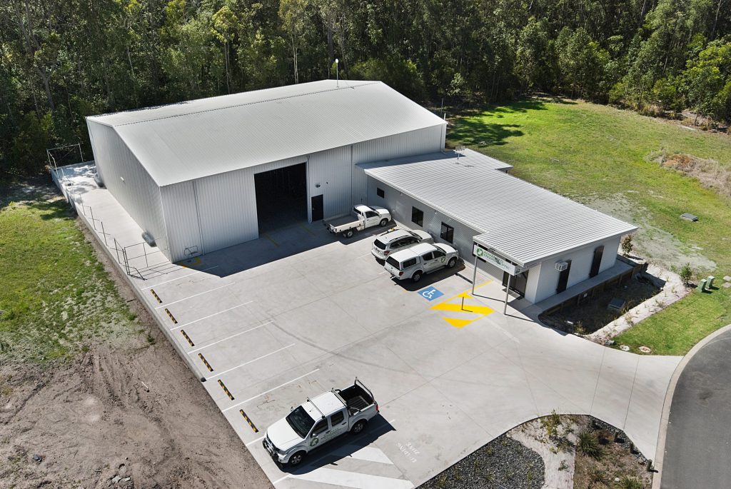 commercial shed builders commercial building with cars