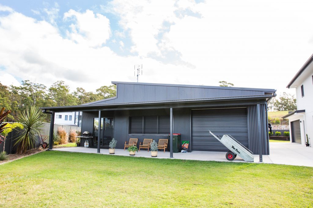Sheds Caboolture - steel shed built by Superior Garages and Industrials